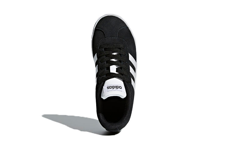 (GS) adidas VL Court 2.0 J 'Black White' DB1827