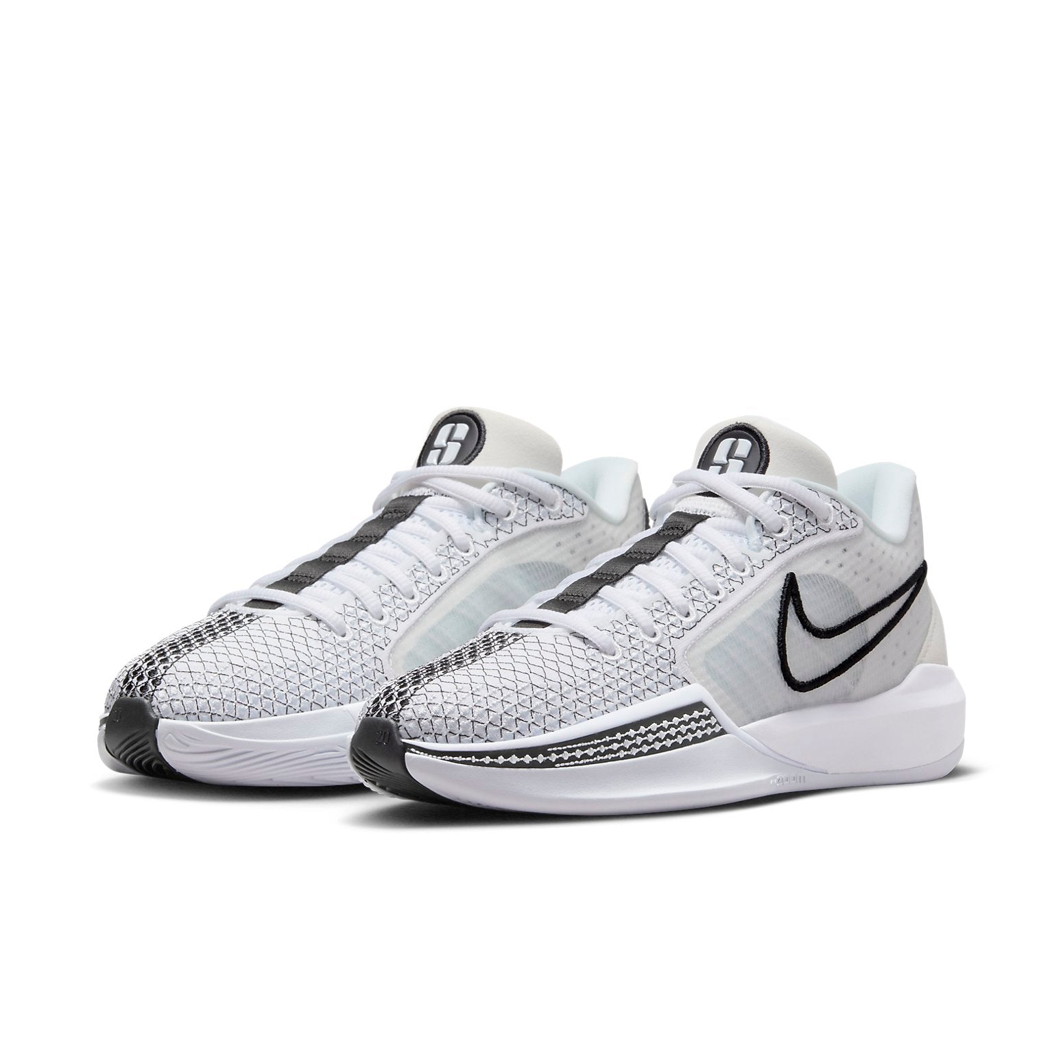 (WMNS) Nike Sabrina 1 Magnetic 'White Black Silver' FQ3389-103