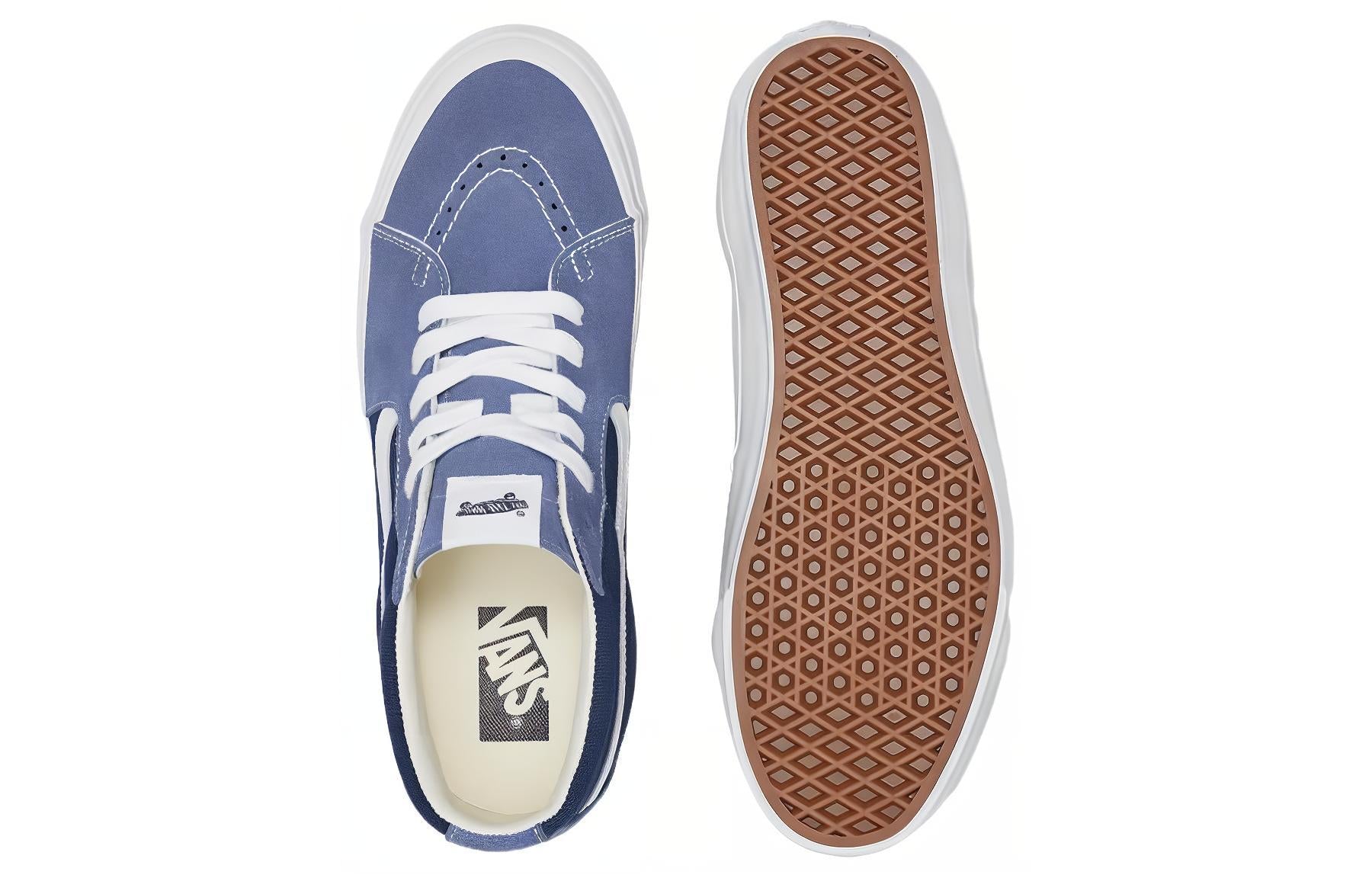 Vans Premium Sk8-Mid 83 Shoes 'Blue White' VN000CQQDWR