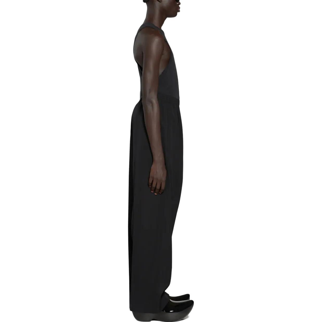 Balenciaga Elastic Waist Straight Leg Pants 'Black' 743903TNT391000