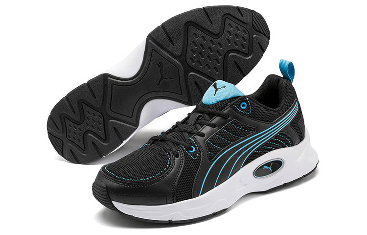 (WMNS) PUMA Nucleus Run Imeva Low Black/White/Blue 369869-10