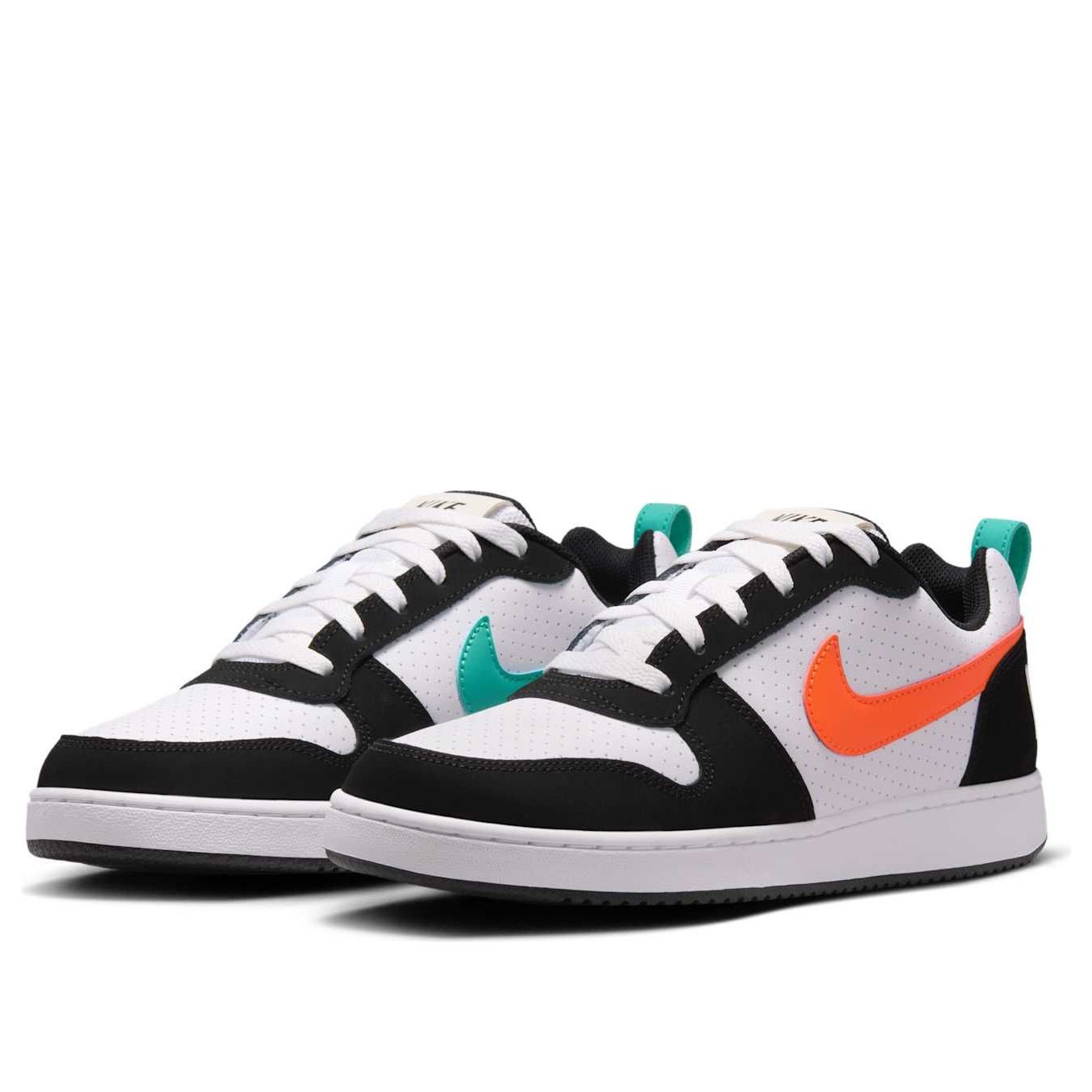 Nike Court Borough Low 'Black White Orange FD9918-181