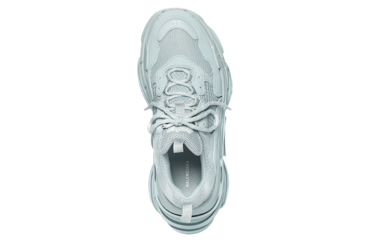 (WMNS) Balenciaga Triple S Sneakers 'Pale Blue Double Foam and Mesh' 524039W2FW14700