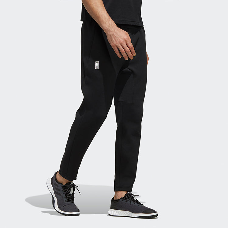adidas WJ PT KN VOL Casual Running Sports Cone Long Pants Black FJ0195