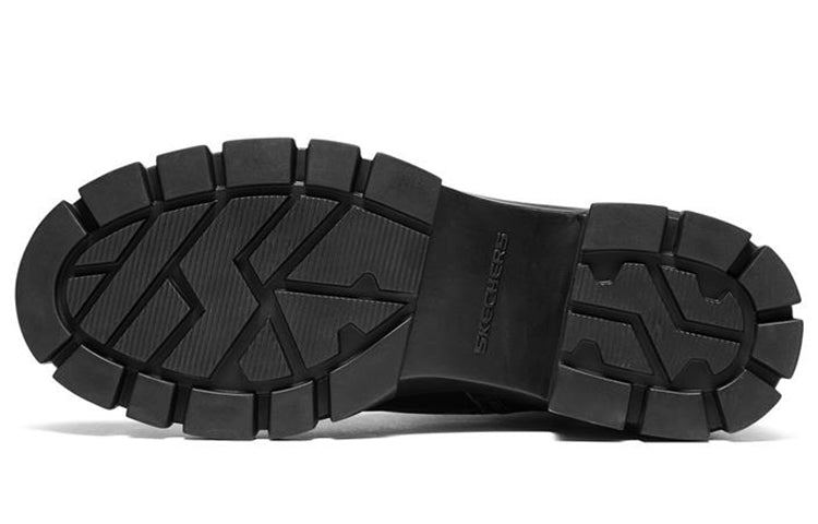 (WMNS) Skechers Top Notch Martin Boots 'Black' 167341-BBK