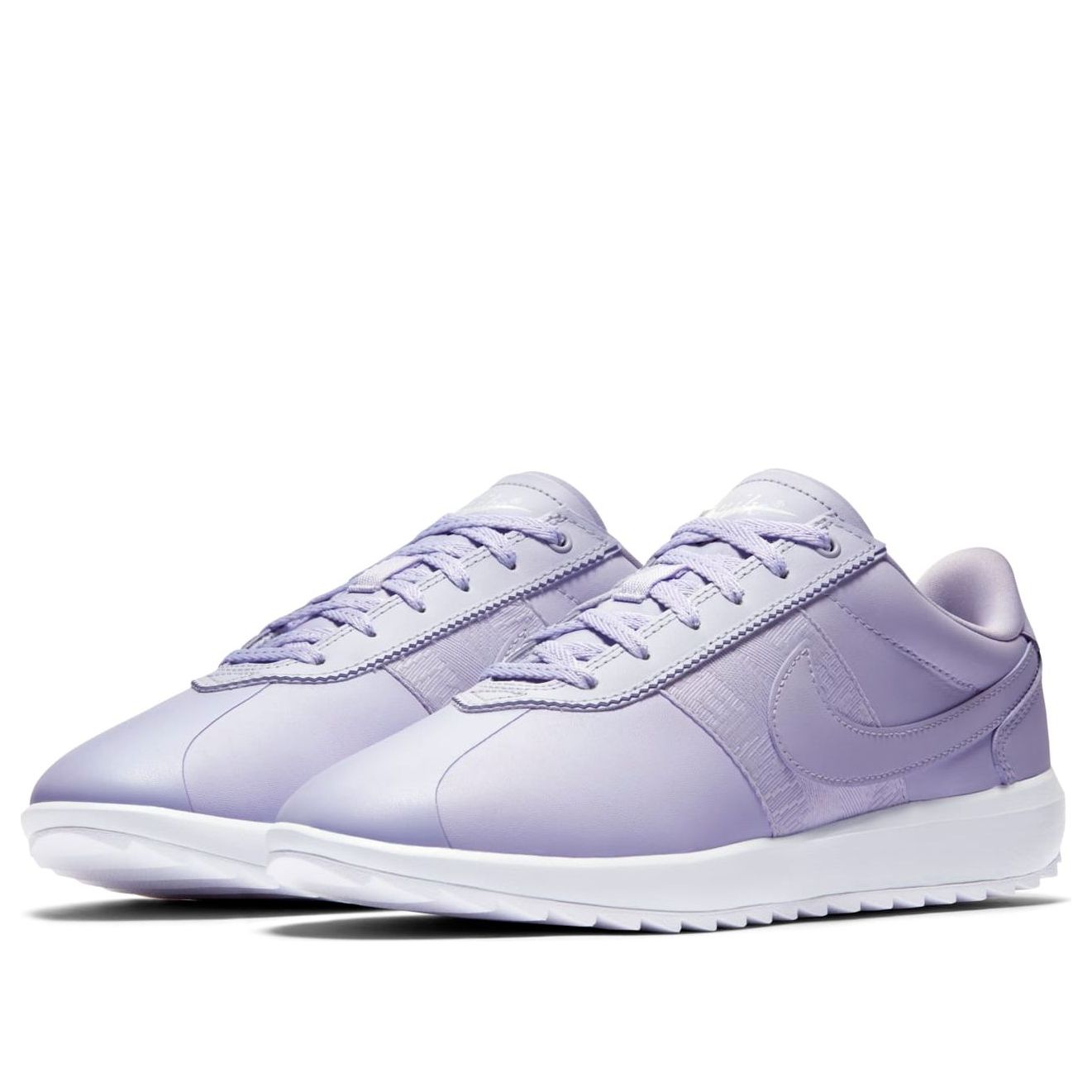 (WMNS) Nike Cortez Golf Shoes Purple/White CI1670-500