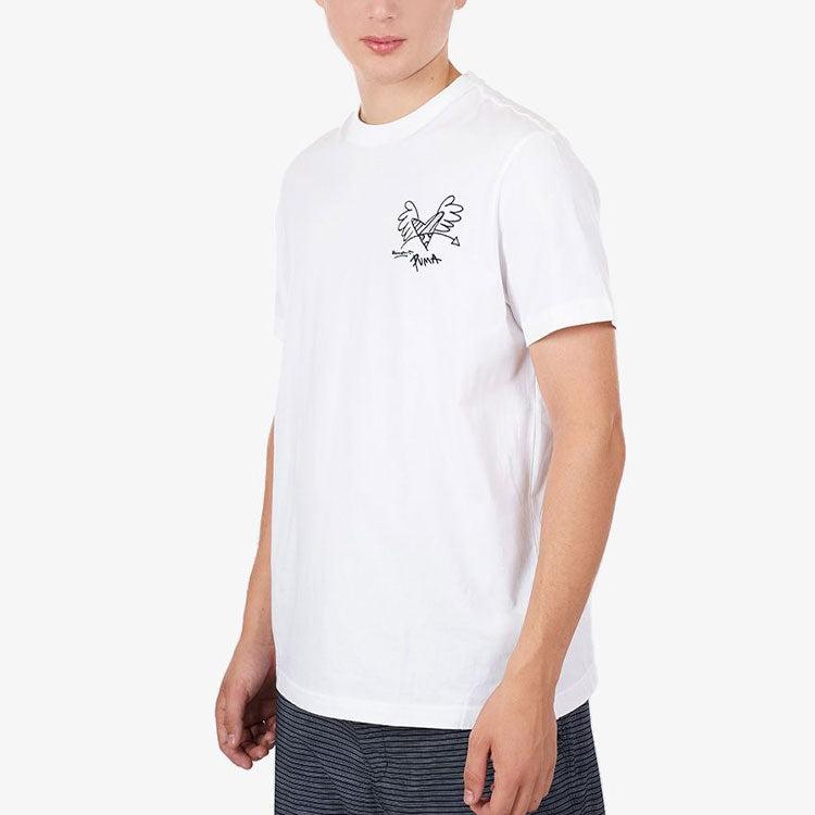 PUMA x Britto T-Shirt 'White Black' 532234-02