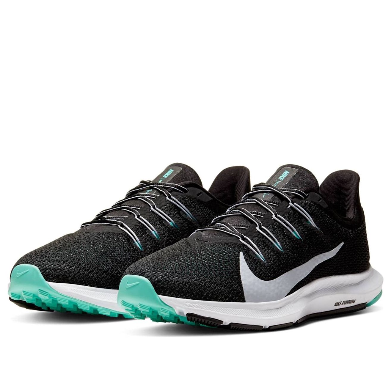 (WMNS) Nike Quest 2 'Black Hyper Turquoise' CI3803-008