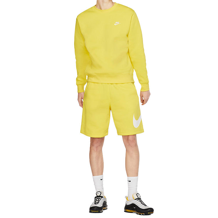Nike Sportswear Club Small Long Sleeves Yellow BV2662-731