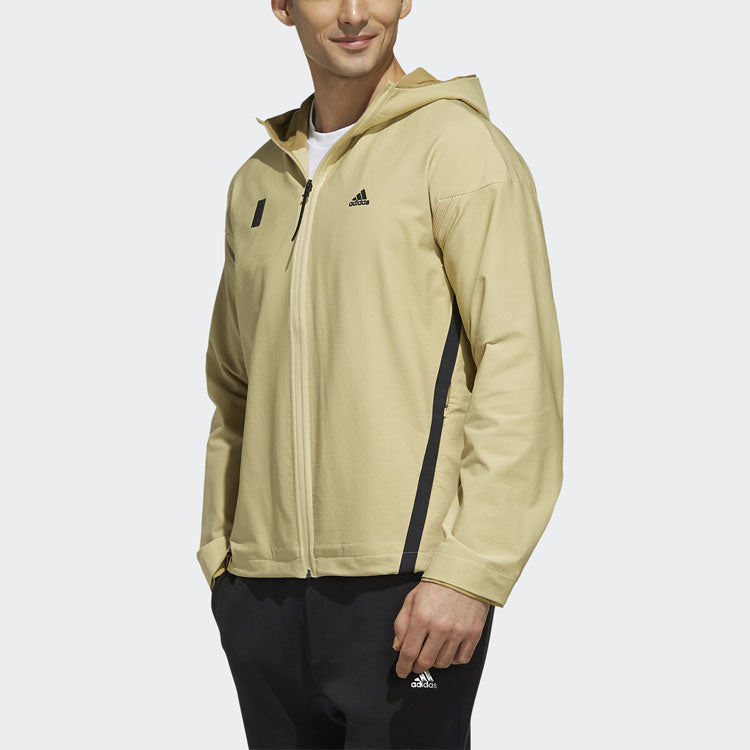 adidas WJ JKT WV Series Outdoor Windproof Sports Hooded Jacket FJ0201