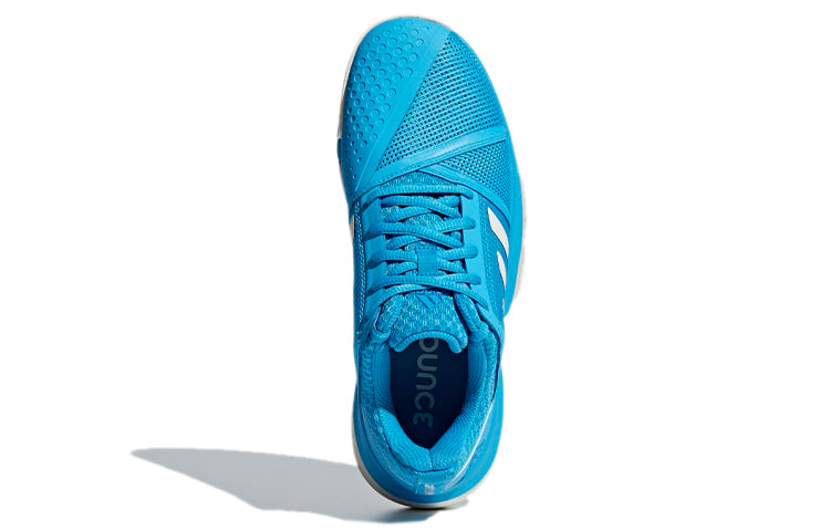 (WMNS) adidas Courtjam Bounce Clay Shoes Blue/White CG6365