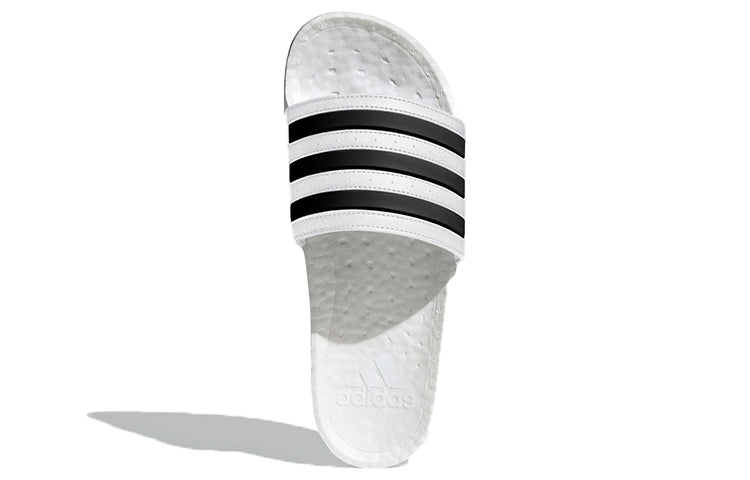 adidas Adilette Boost Slides 'White Black Stripes' FY8155
