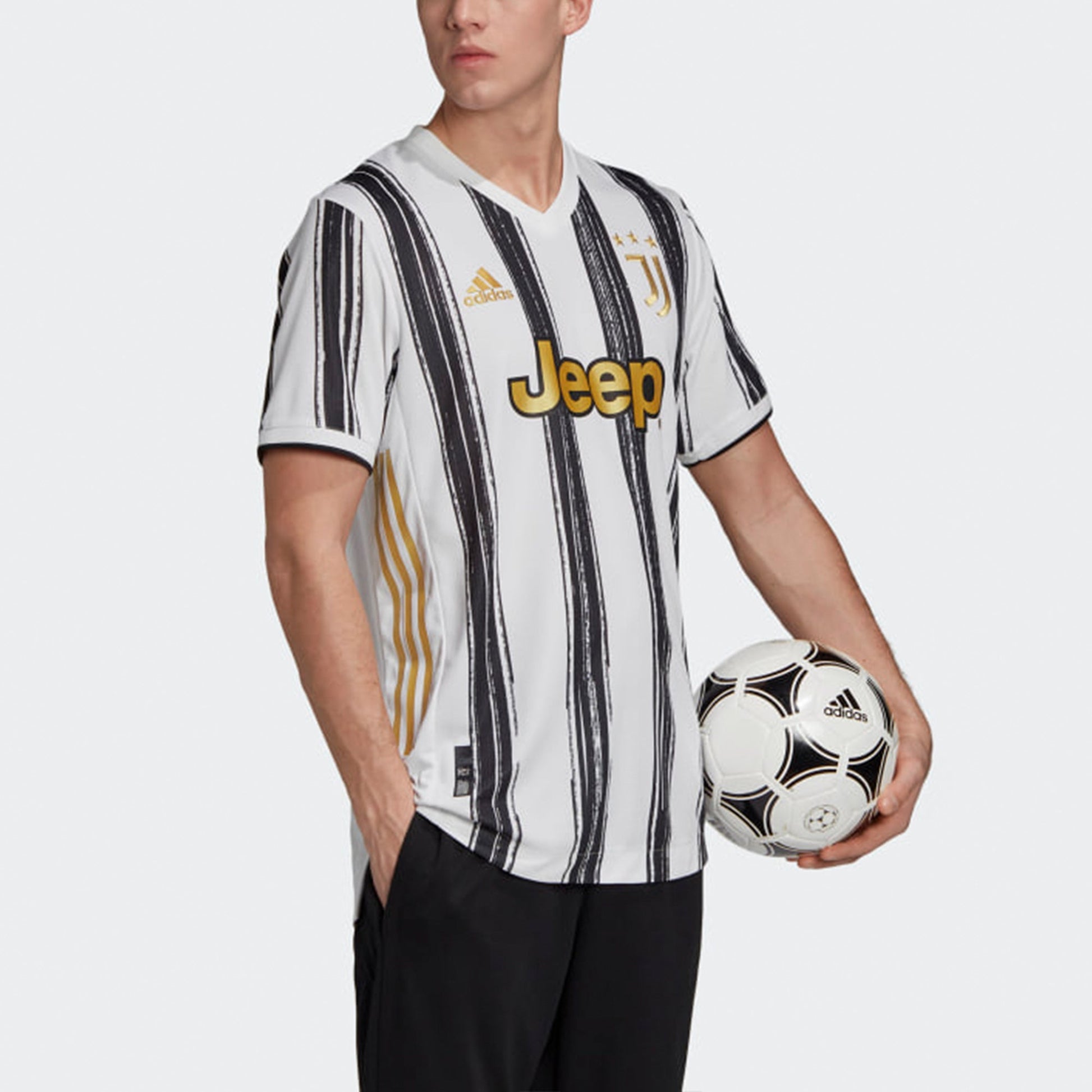adidas Soccer/Football Jersey AU Player Edition 20-21 Season Juventus Home White GJ7601