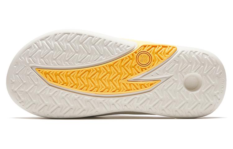 ANTA x WASSUP Nitrogen Slippers 'White yellow Purple' 912411801-3