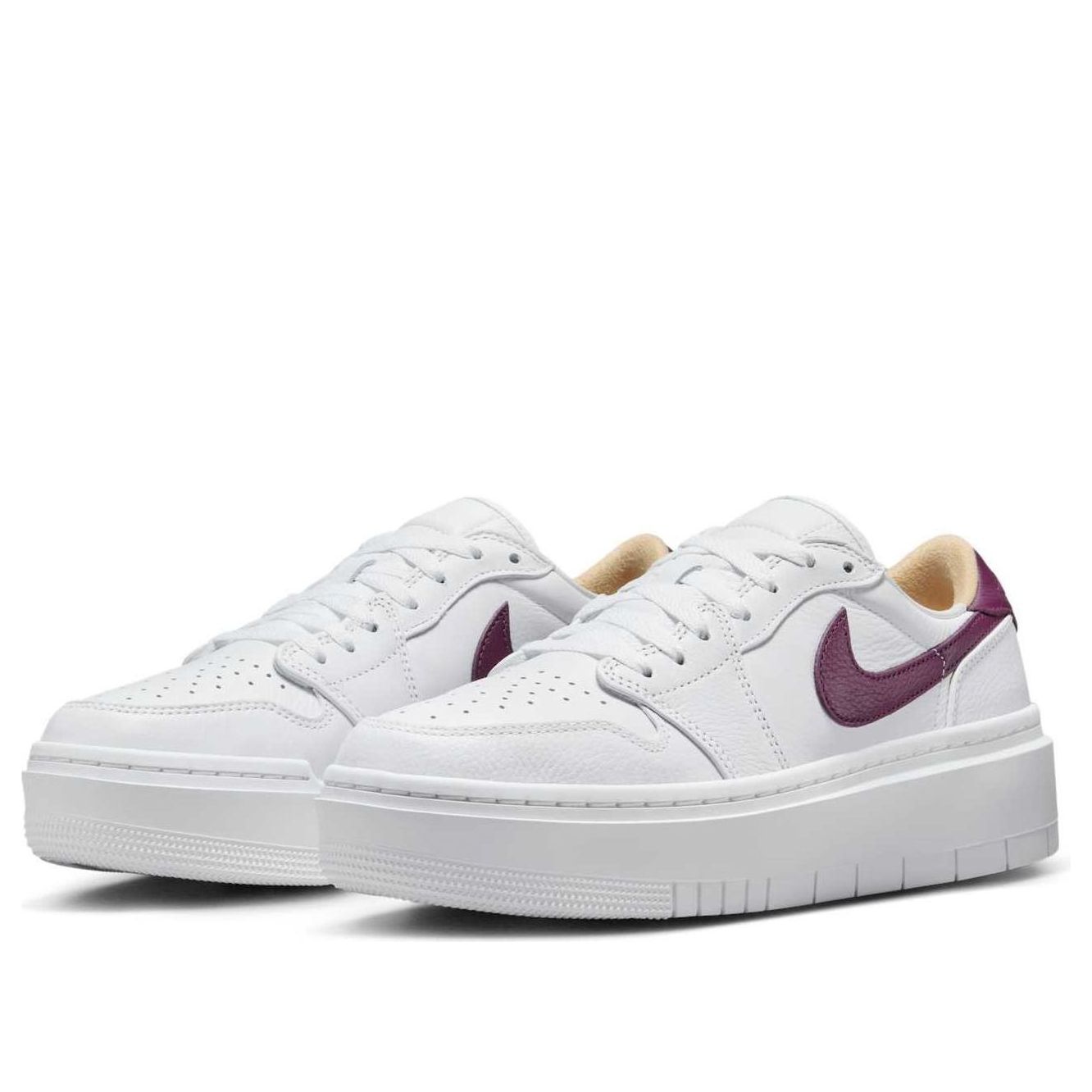 (WMNS) Air Jordan 1 Elevate Low 'White Bordeaux' DH7004-162