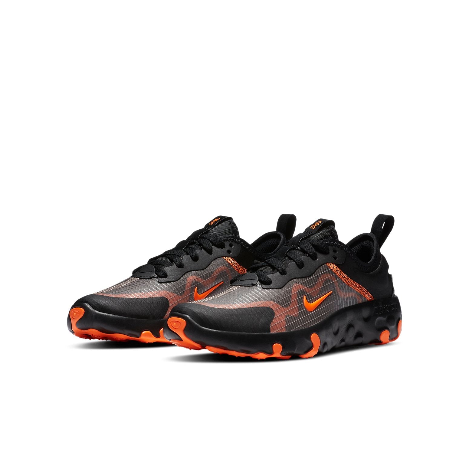 (GS) Nike Renew Lucent 'Black Total Orange' CD6906-006