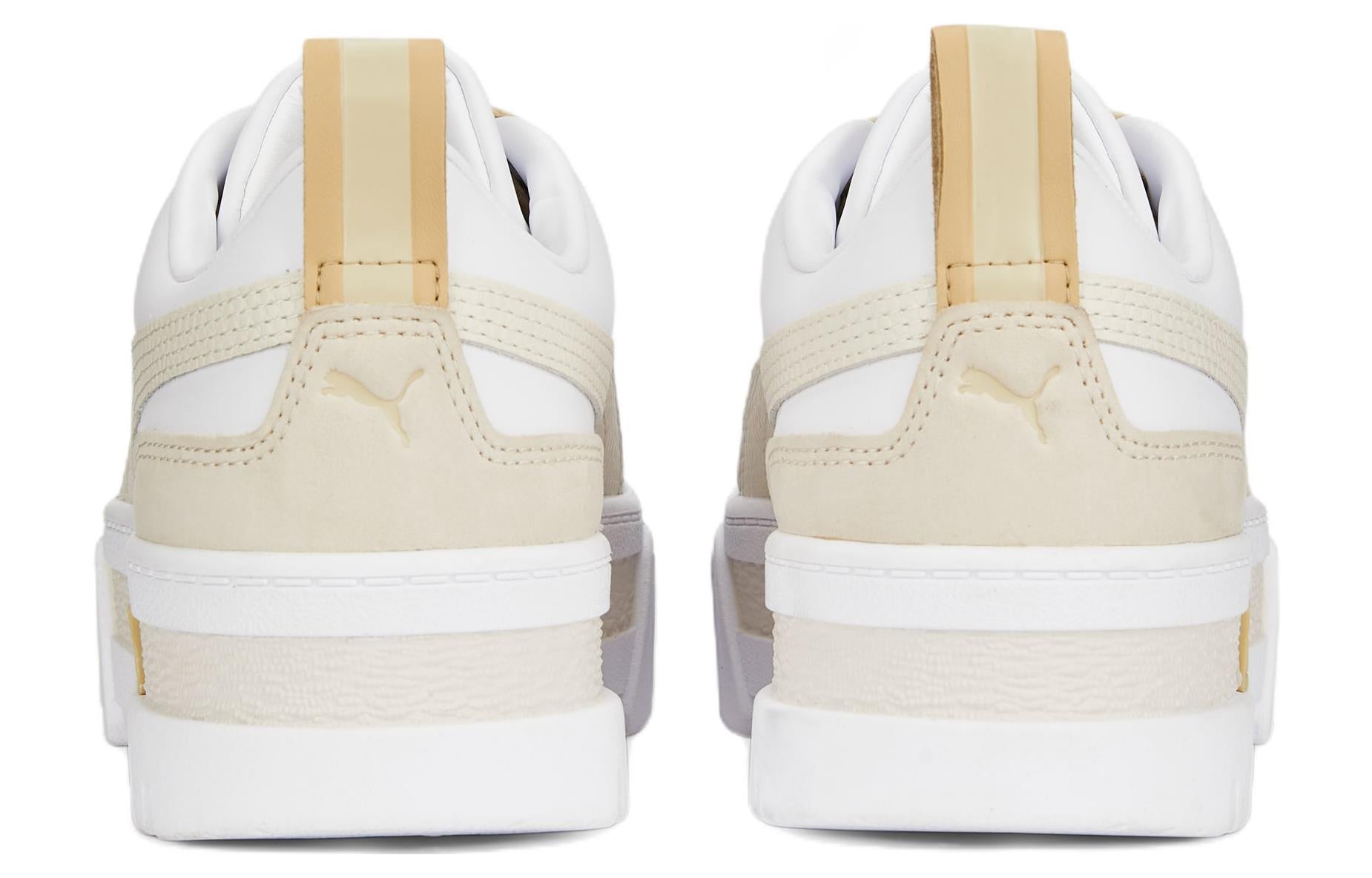 (WMNS) PUMA Mayze Luxe 'White Pale Khaki' 383995-06