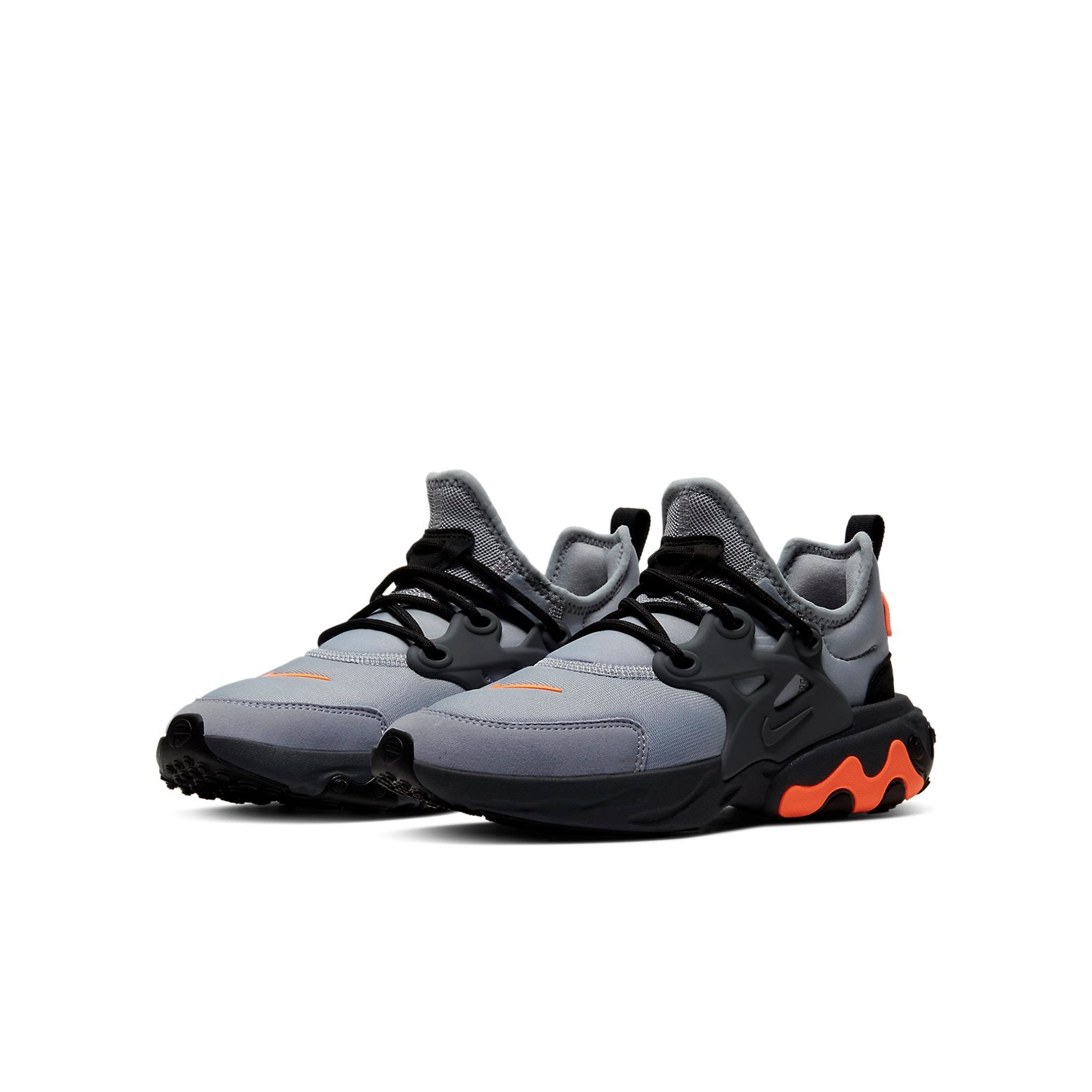 (GS) Nike React Presto 'Grey Orange' BQ4002-010