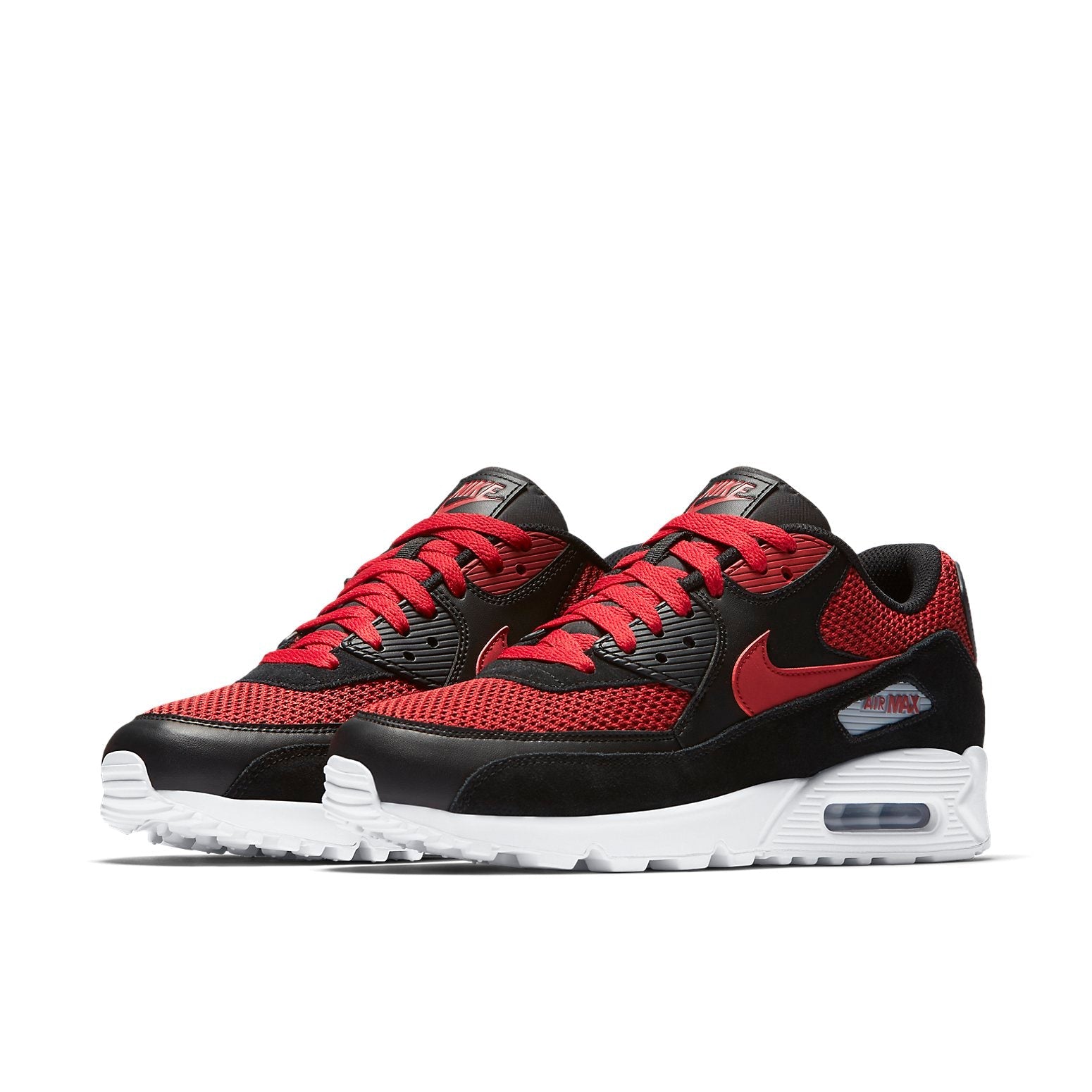 Nike Air Max 90 Essential 'Black Toygh Red Wolf Grey' 537384-076