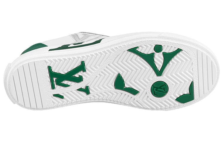 (WMNS) LOUIS VUITTON LV Charlie Sneakers 'Grey Green' 1A9S3O