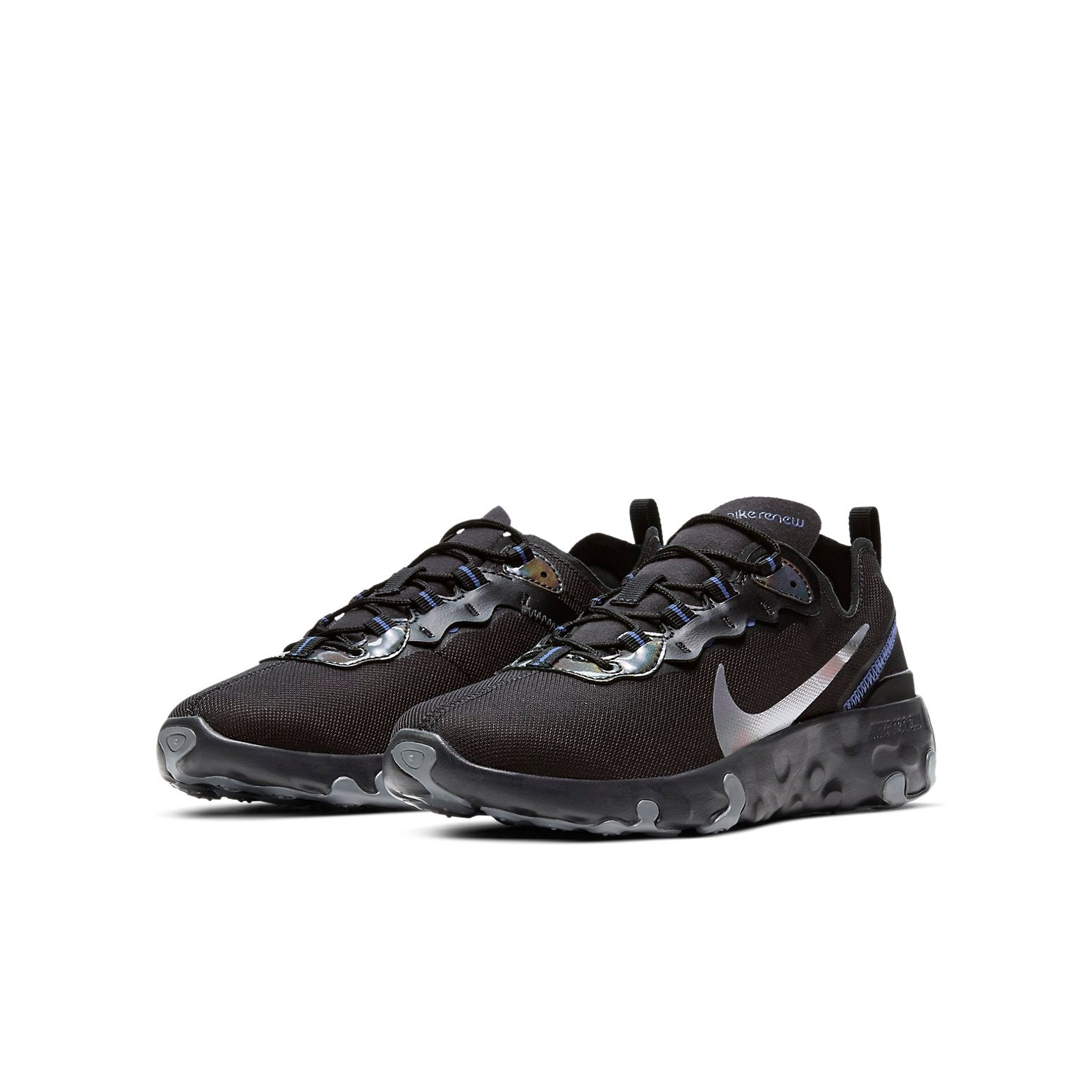 (GS) Nike Renew Element 55 'Black Silver' CZ4208-001