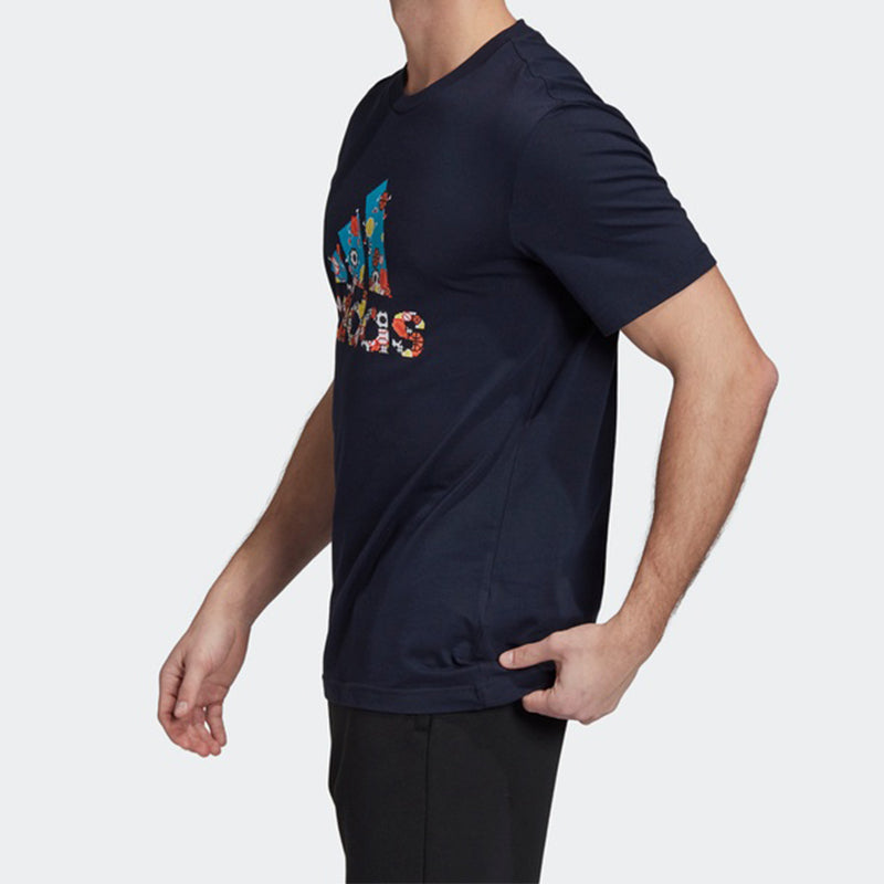 adidas Sports Short Sleeve 'Legendary Blue' FN1747