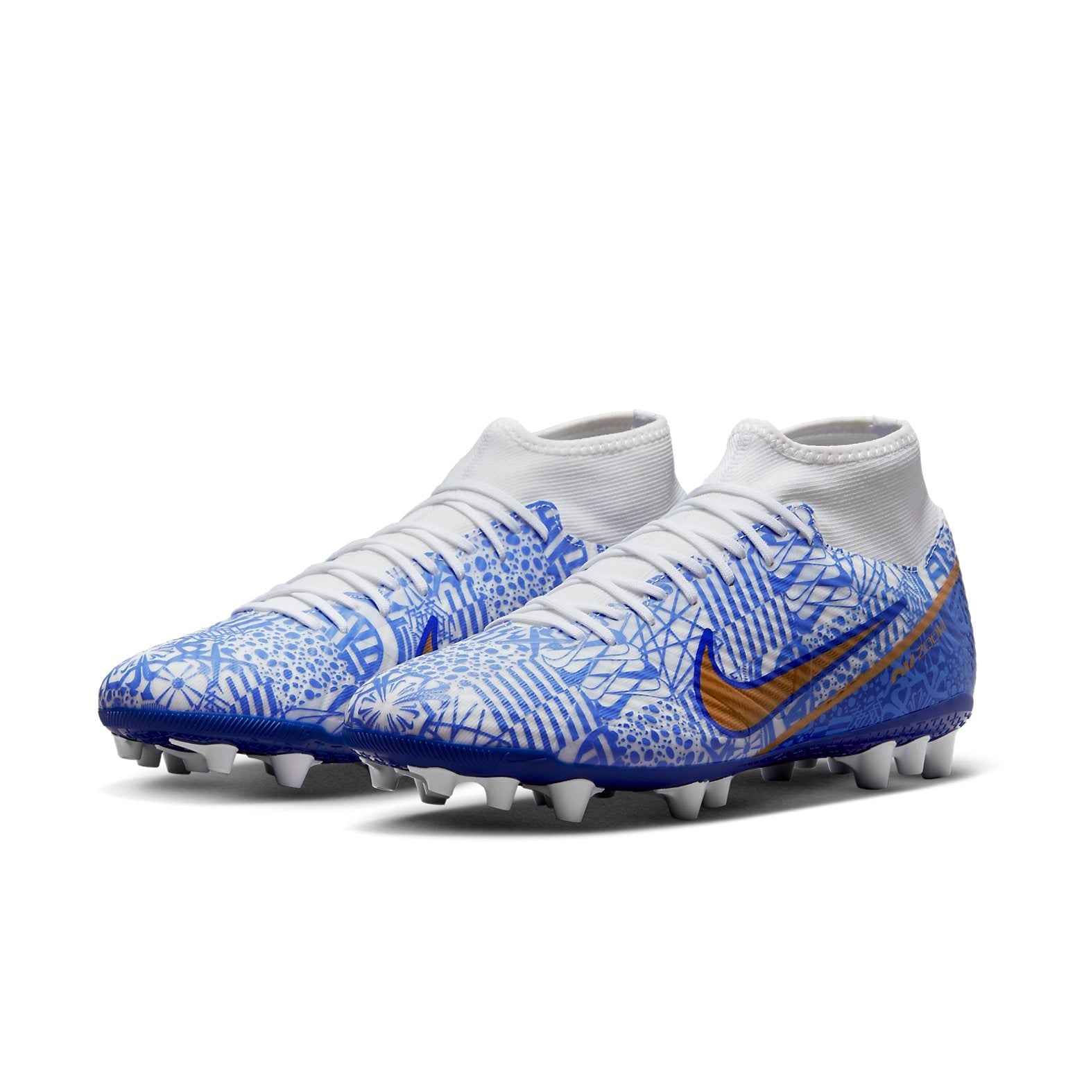 Nike Mercurial Superfly 9 Academy CR7 AG 'Blue White' DV8187-182