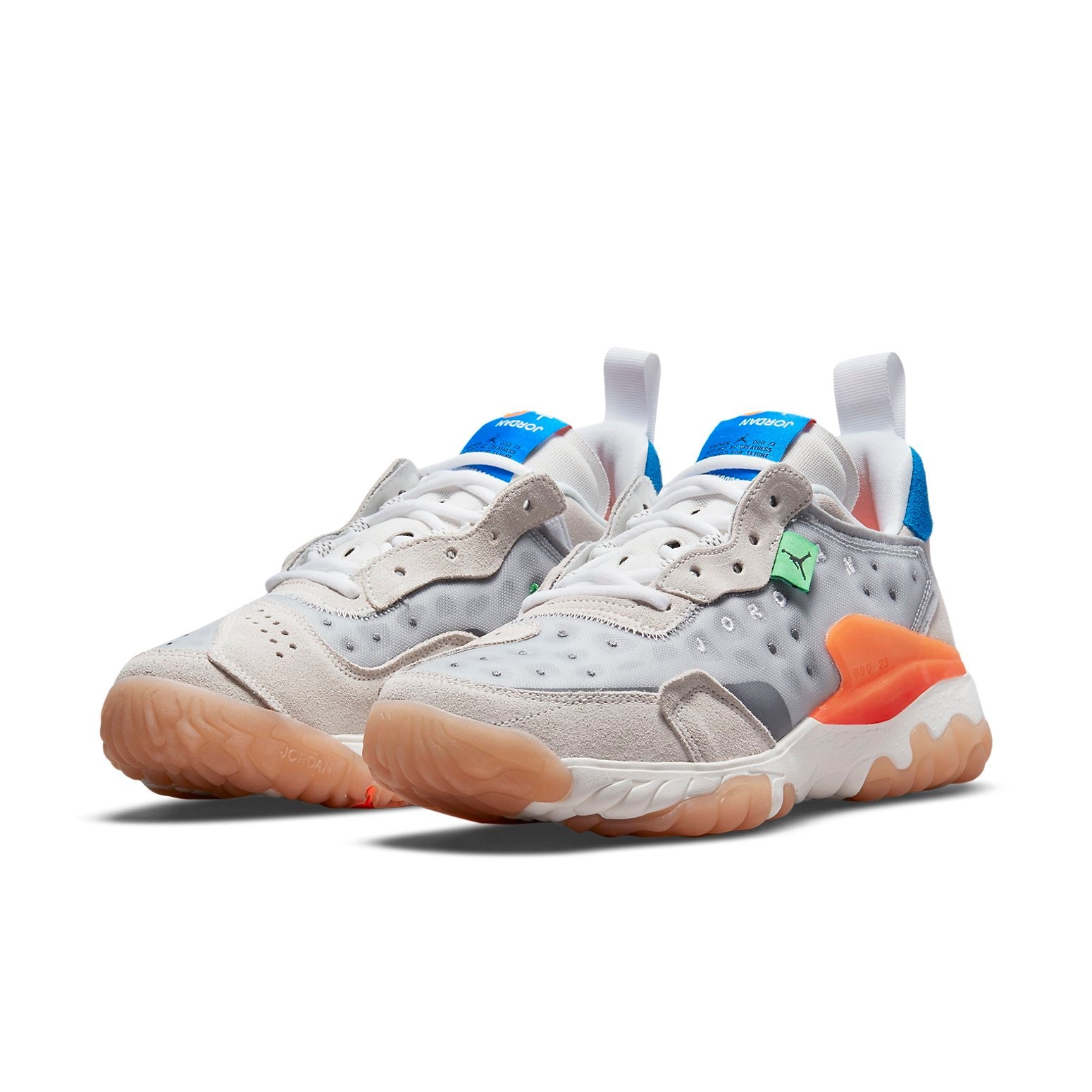Air Jordan Delta 2 'Light Smoke Grey Total Orange' CV8121-004