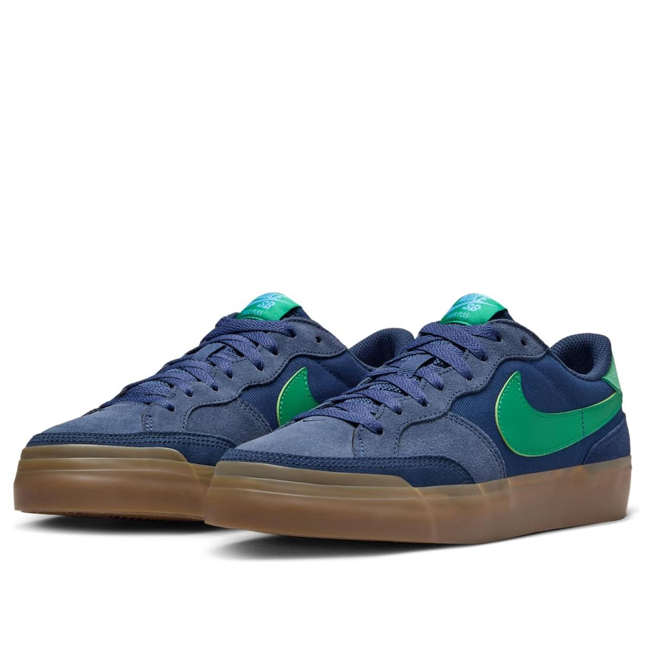 (WMNS) Nike SB Zoom Pogo Plus 'Midnight Navy Gum Malachite' DV5469-402