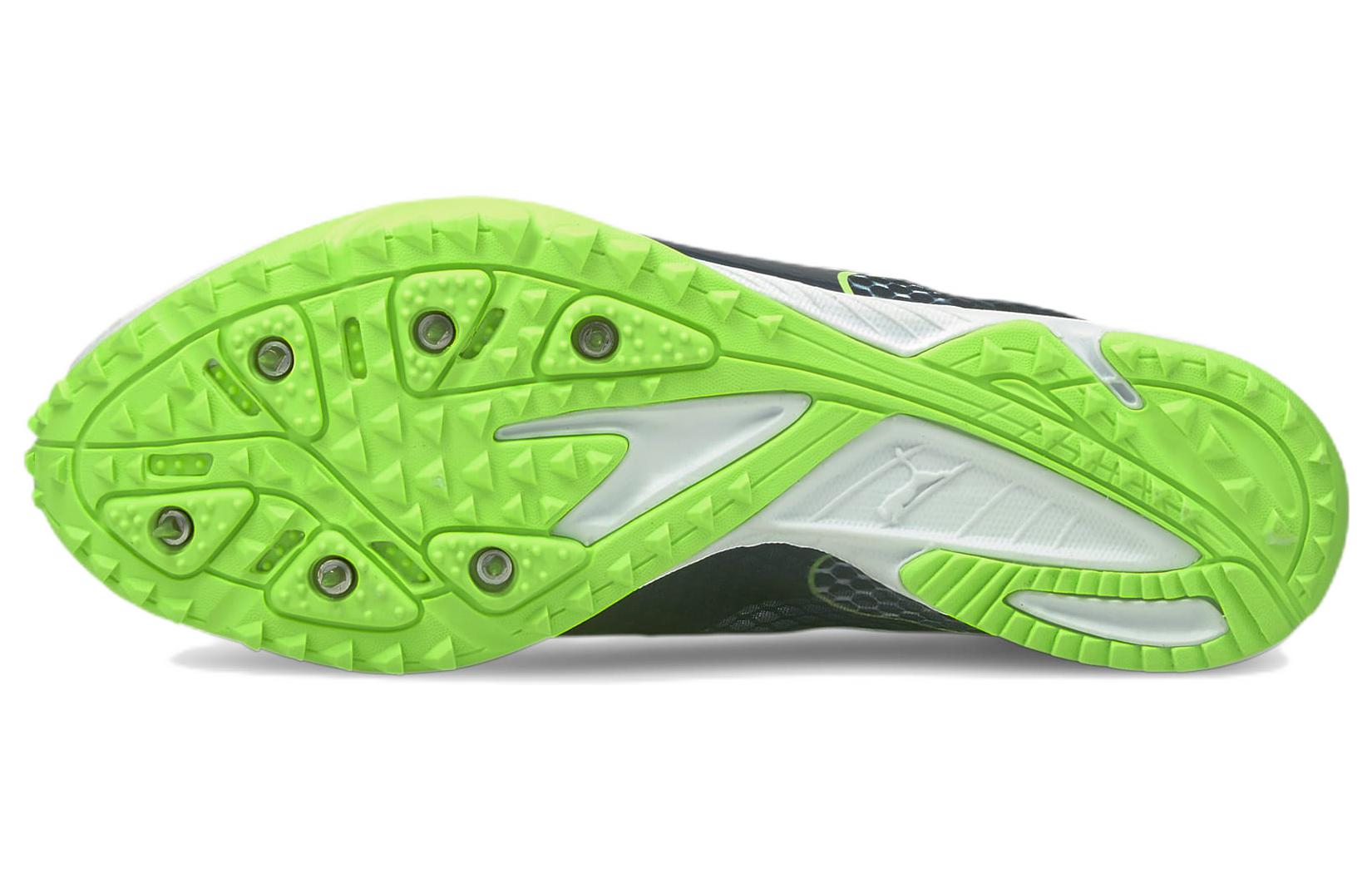 PUMA Evospeed Haraka 6 Low Tops Black White Green 192578-06