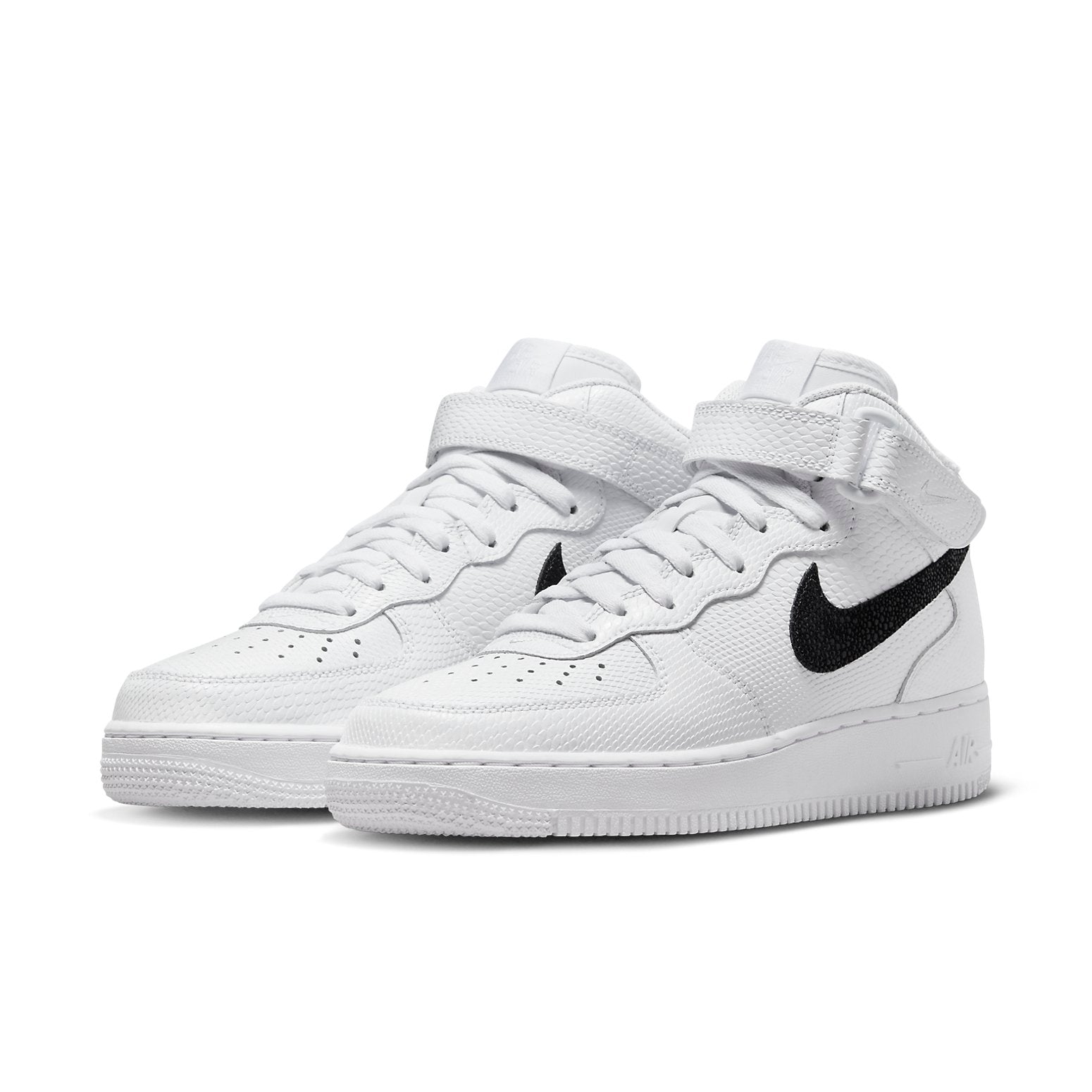 (WMNS) Nike Air Force 1 '07 Mid 'White Snakeskin' DZ5211-100