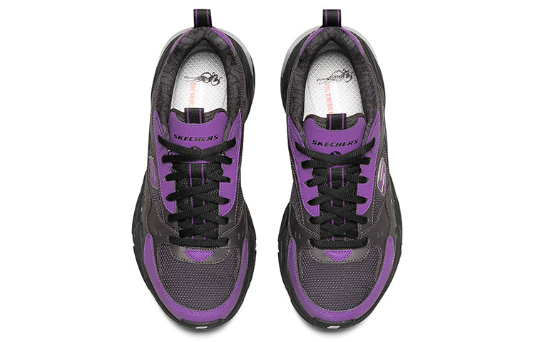 (WMNS) One Punch Man x Skechers Stamina V2 Low-Top Running Shoes Black/Purple 66666345-BKPR