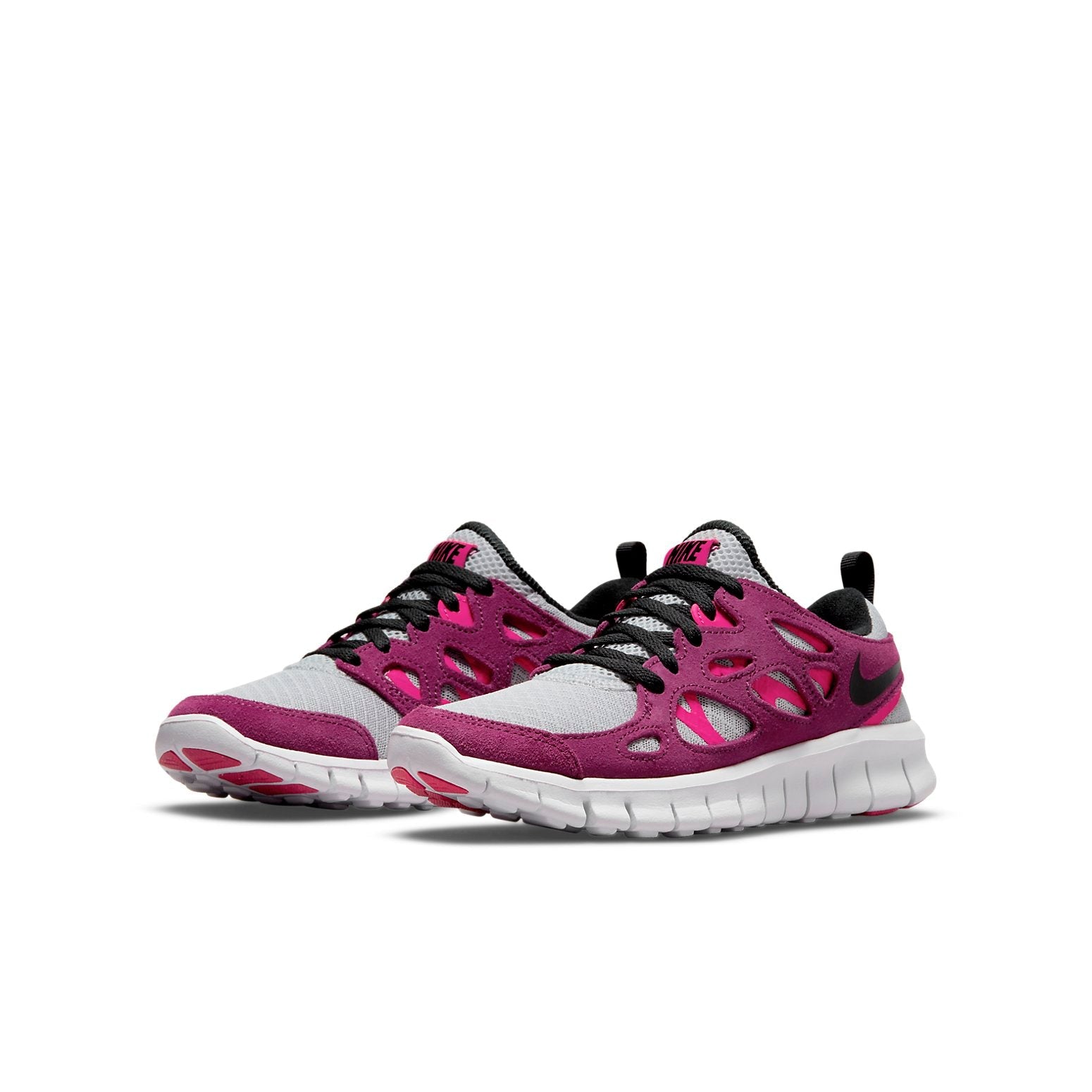 (GS) Nike Free Run 2 'Pure Platinum Sangria' DD0163-001