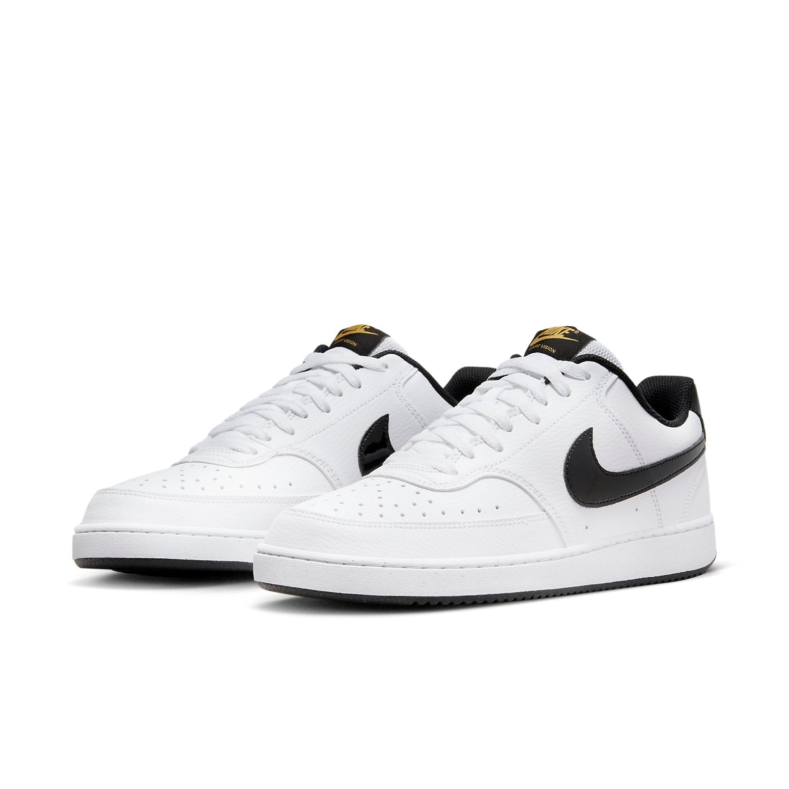Nike Court Vision Low 'White Black Metallic Gold' DV1899-100