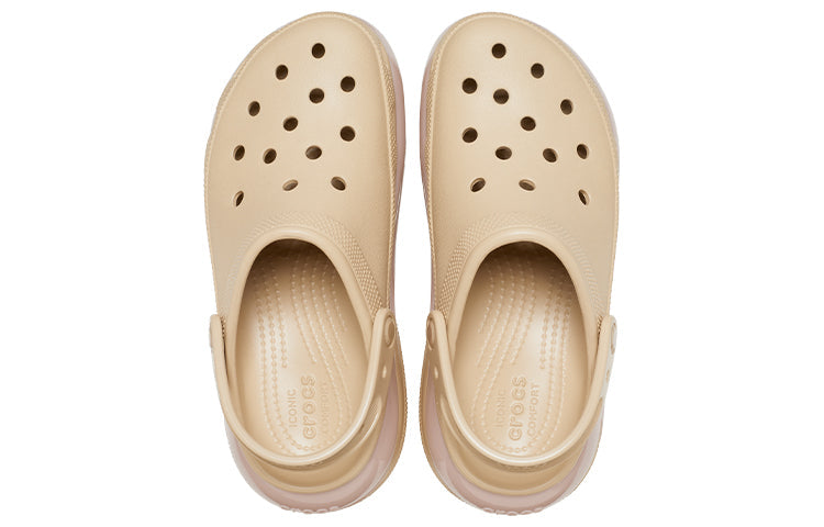 (WMNS) Crocs Classic Mega Crush Clog 'Chai Multi' 207988-2ZM