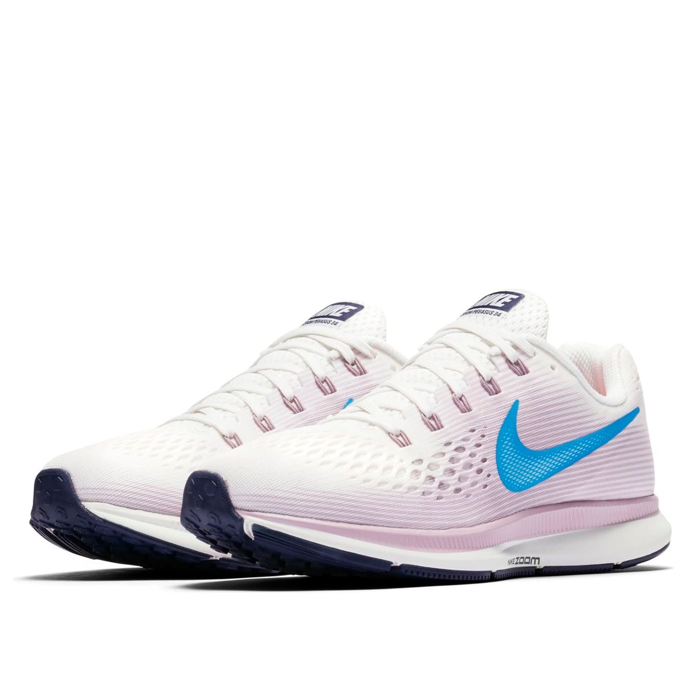 (WMNS) Nike Air Zoom Pegasus 34 'Summit White Blue' 880560-105