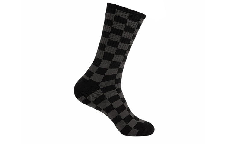 Vans Checkerboard Crew II Socks 'Black White' VN0A3H3NBA5