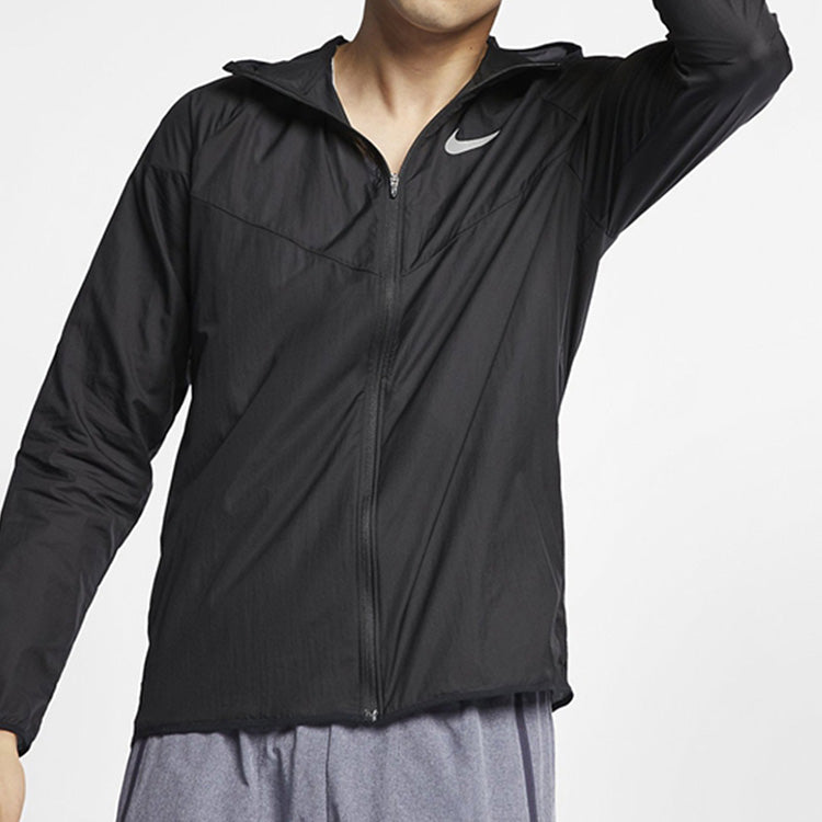 Nike WindRunner Running Sports Windproof Jacket Black AR0258-011