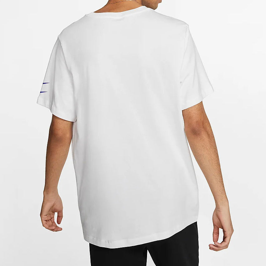 Nike Alphabet Sports Short Sleeve White CU0079-100