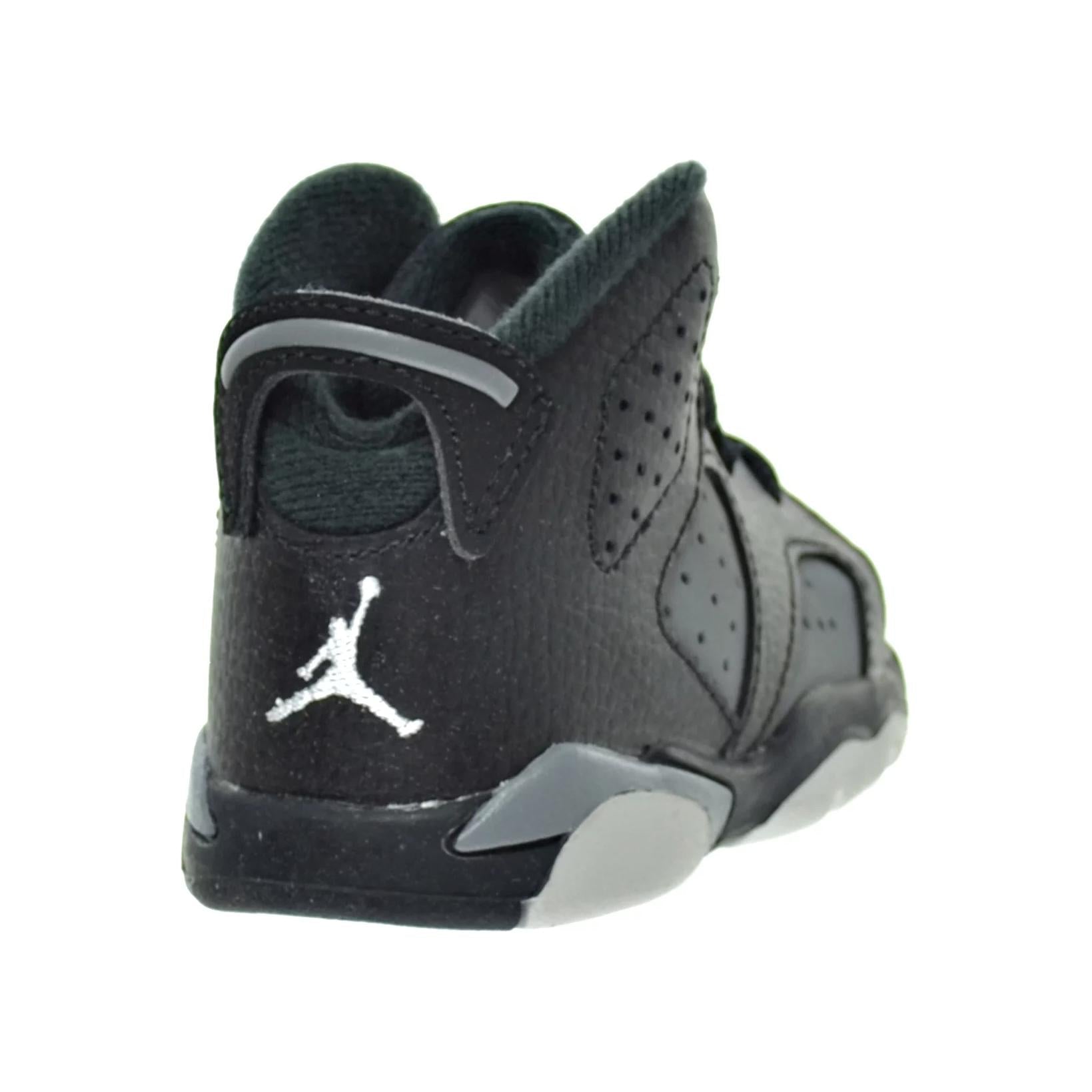 (TD) Air Jordan 6 Retro 'Black Grey' 384667-010