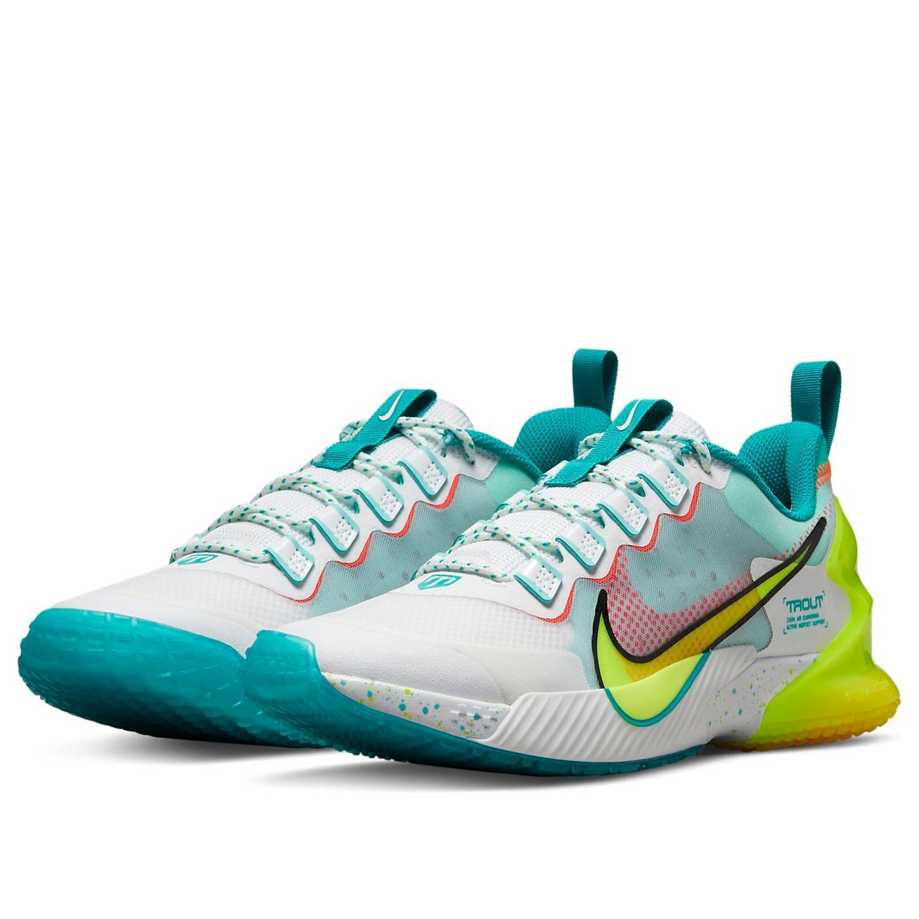 Nike Force Zoom Trout LTD TF 'White Aurora Green Volt' CZ5916-100