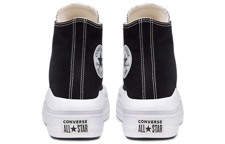 (WMNS) Converse Chuck Taylor All Star High Move 'Black White' 568497C