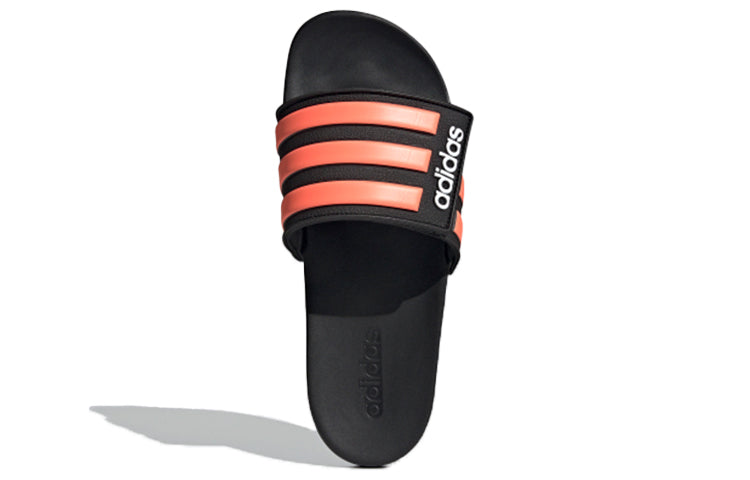 adidas neo Adilette Comfort Adj 'Black Pink' EH2848