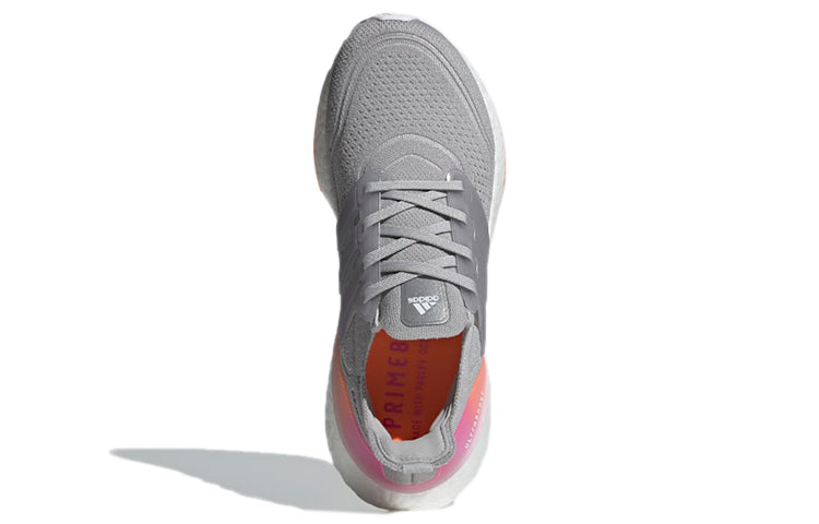 (WMNS) adidas Ultraboost 21 'Grey Screaming Orange' FY0397