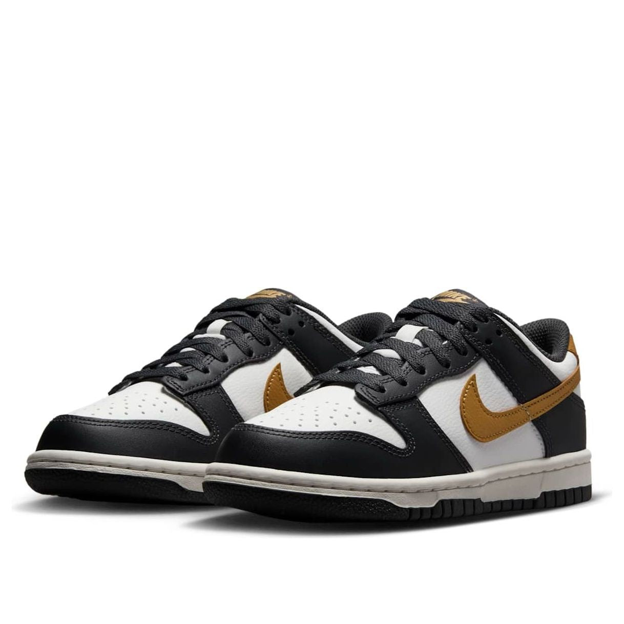(GS) Nike Dunk Low 'Summit White Metallic Gold' HV2533-100