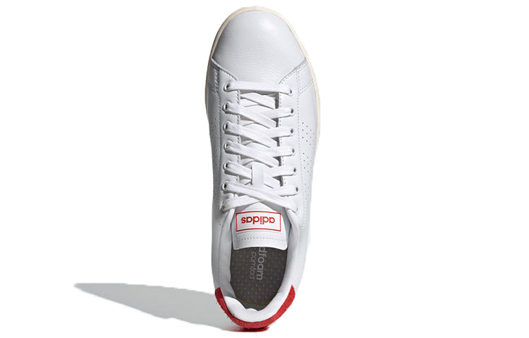 adidas Advantage 'White Vivid Red' FY8808