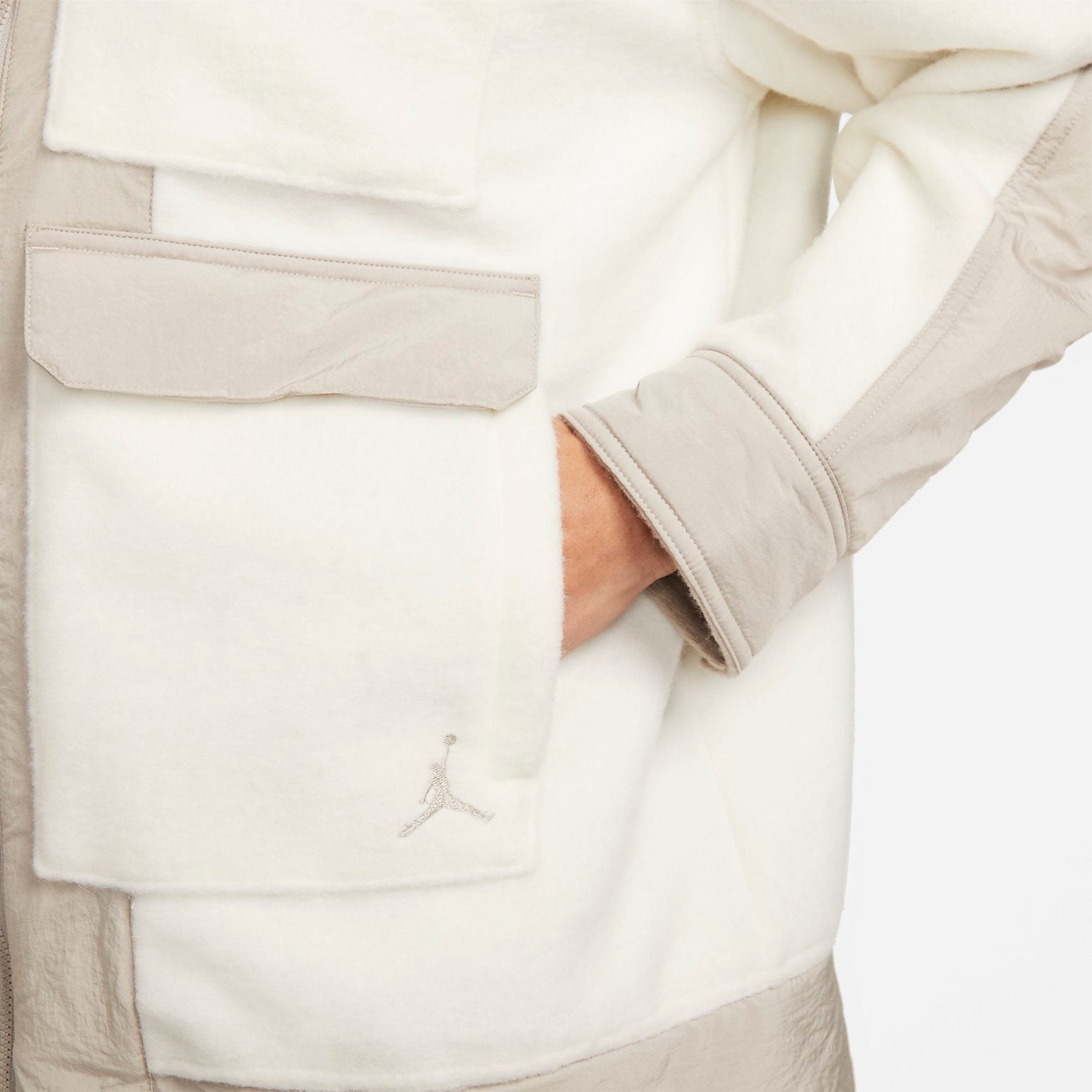 (WMNS) Air Jordan Cozy Full Zip Sports Jacket 'White' DJ2722-121