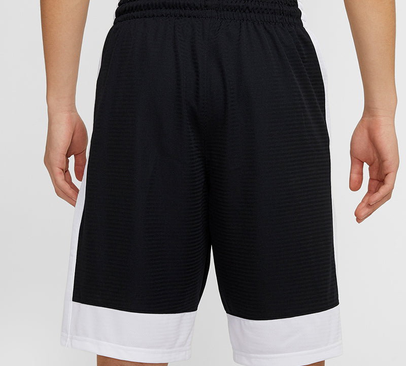 Nike Logo Contrast Color Stitching Sports Shorts Black CD7102-011