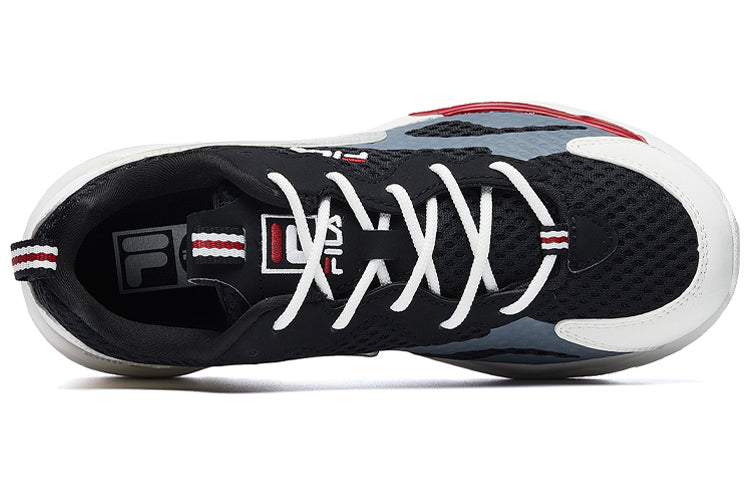 (WMNS) Fila Tracer Running Shoes Black/White/Blue T12W021106FBS
