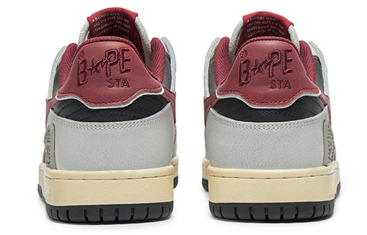 A Bathing Ape Sk8 Sta #4 'Red' 1I20-191-021